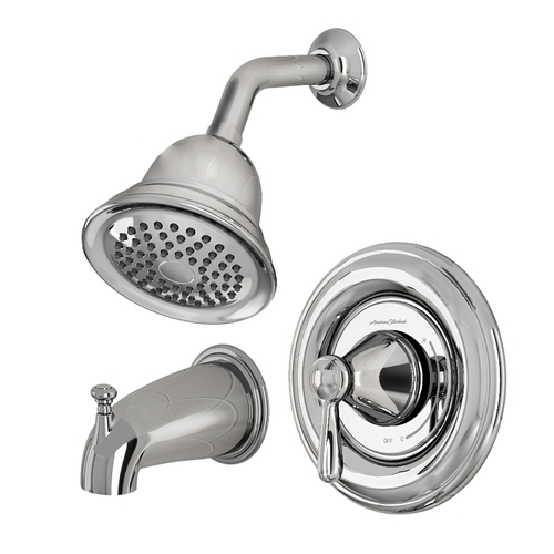 American Standard 7761 Marquette Series Tub and Shower Set, Brass, Chrome Plated