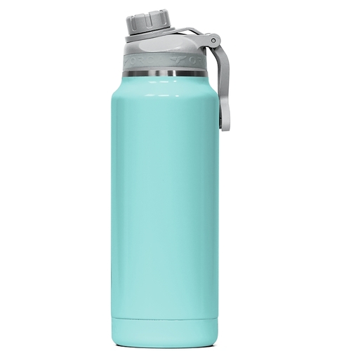 ORCA ORCHYD34SFSFGY Hydra Series Bottle, 34 oz Capacity, 18/8 Stainless Steel/Copper, Seafoam, Powder-Coated