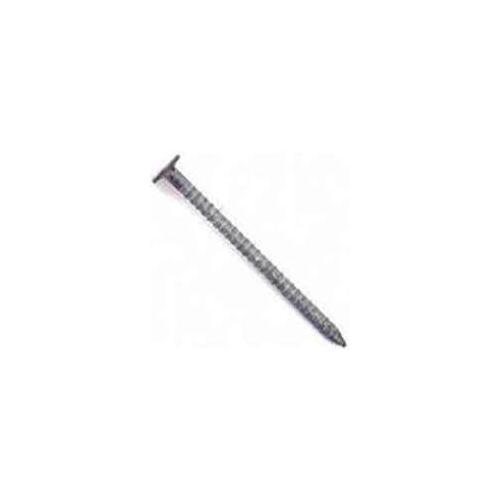STORMGUARD Box Nail, Hand Drive, 1-1/2 in L, Carbon Steel, Hot-Dipped Galvanized, Checkered Head, 1 lb
