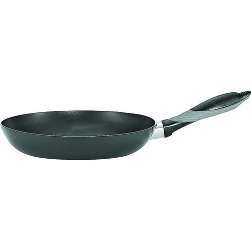 Mirro MIR-E7970594 Saute Pan, 10 in Dia, Aluminum, Black, Soft-Grip Handle