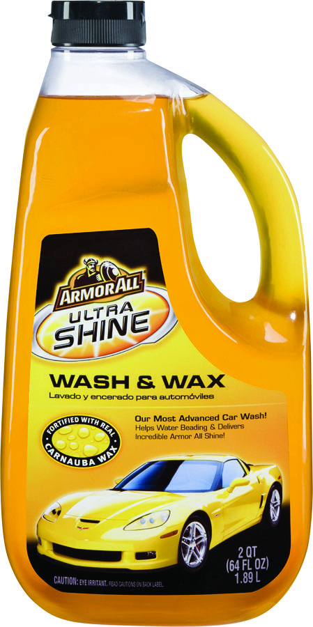 ARMOR ALL 10346 Wash and Wax, 64 fl-oz Bottle, Liquid, Fruity Orange