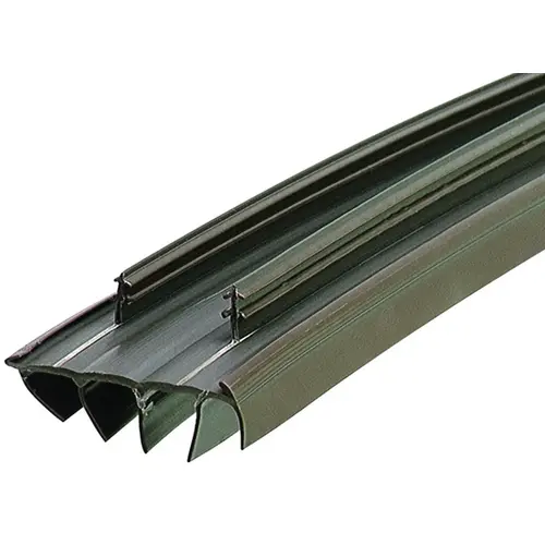 M-D 67967 Door Bottom, 35-3/4 in L, 1-3/4 in W, 5/8 in H, Vinyl Brown