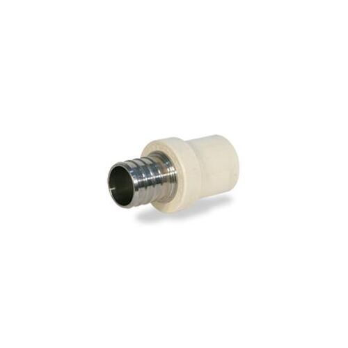 APXCPV34/TPC0750 Pipe Adapter, 3/4 in, PEX x Copper Sweat, 100 psi Pressure Chrome