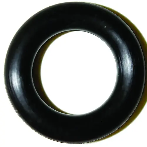 Faucet O-Ring, #72, 3/8 in ID x 19/32 in OD Dia, 7/64 in Thick, Buna-N, For: Streamway Faucets Black