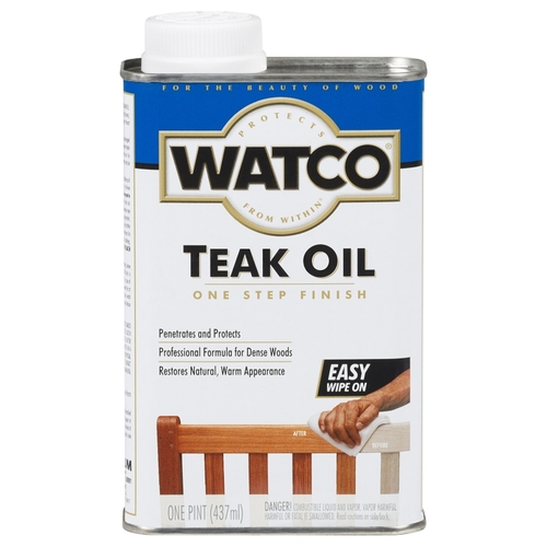 Watco 206347 Teak Oil, Liquid, 1 pt