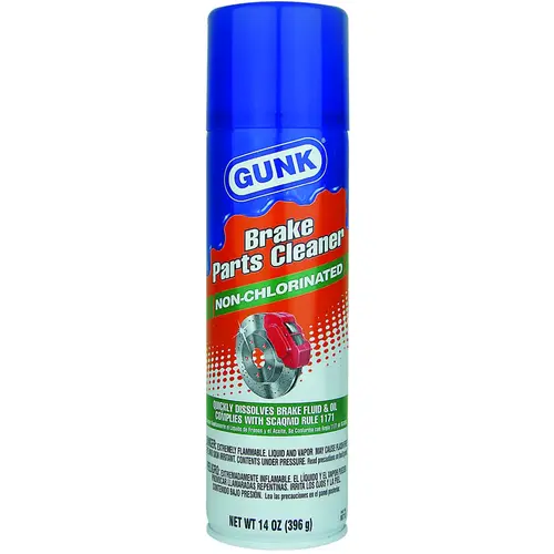 Brake and Parts Cleaner, 14 oz Aerosol Can, Liquid, Aromatic Clear