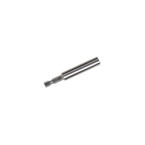 Bit Holder with C-Ring, 1/4 in Drive, Hex Drive, 1/4 in Shank, Hex Shank, Steel