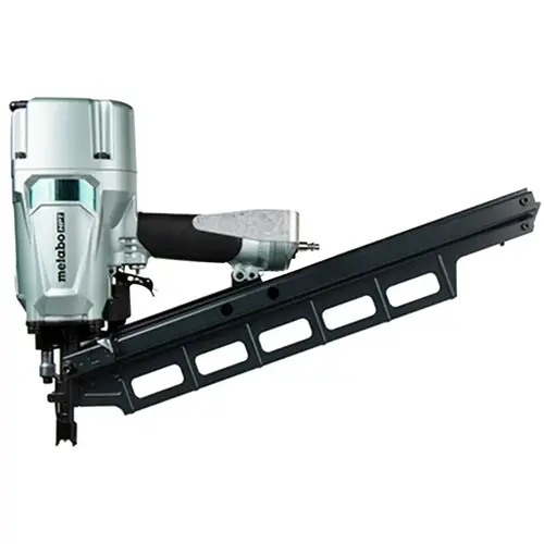 Metabo HPT NR83A5M Pneumatic Framing Nailer, 64 Magazine, 21 deg Collation, Plastic Strip Collation Black/Green