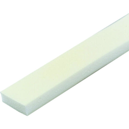 Weatherstrip, 1-3/8 in W, 1/2 in Thick, 42 in L, Foam, Beige