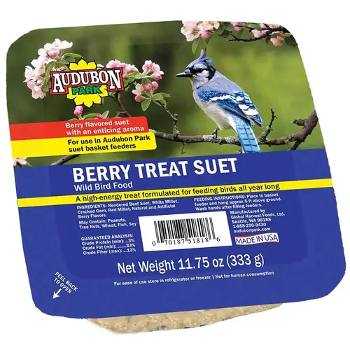 1844 Wild Bird Food, Berry Treat Flavor, 0.734 lb - pack of 12