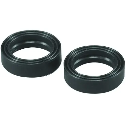 Bottom Seal Washer, 1/2 in Dia, Rubber, For: Price Pfister Stems Black - pack of 2