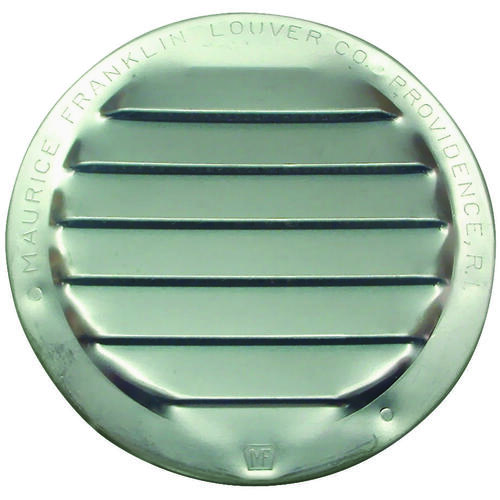 Maurice Franklin Louver RL-100 3 4PK Mini Louver, Round, 2.98 in Rough Opening, Aluminum - pack of 4