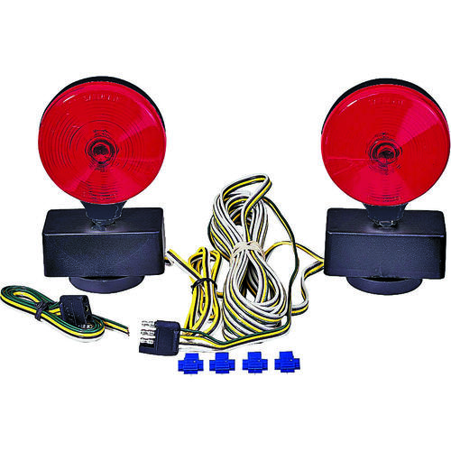 Tow Light Kit, 2-Lamp, Incandescent Lamp Red