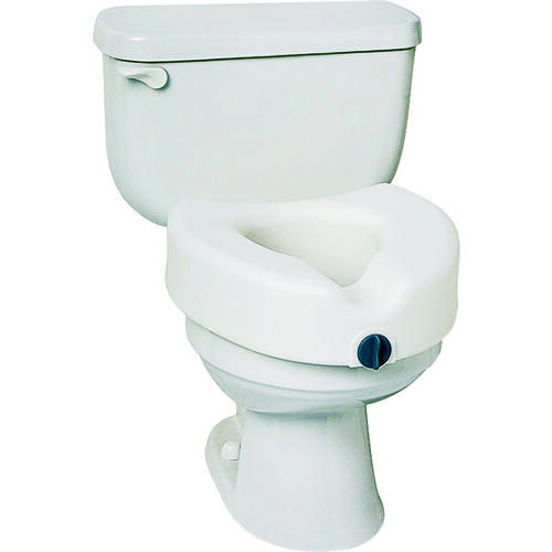 Curad MDS80314 Locking Toilet Seat, 350 lb