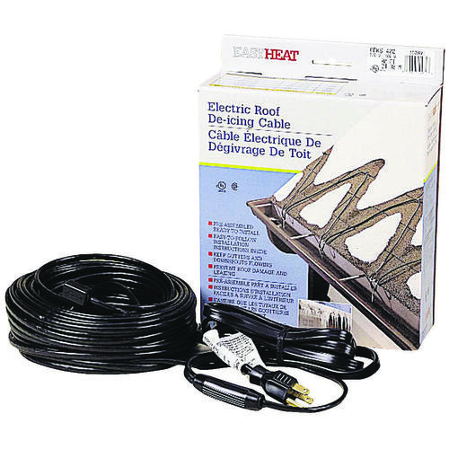 Easy Heat ADKS100 ADKS Series Roof and Gutter DeIcing Cable, 20 ft L