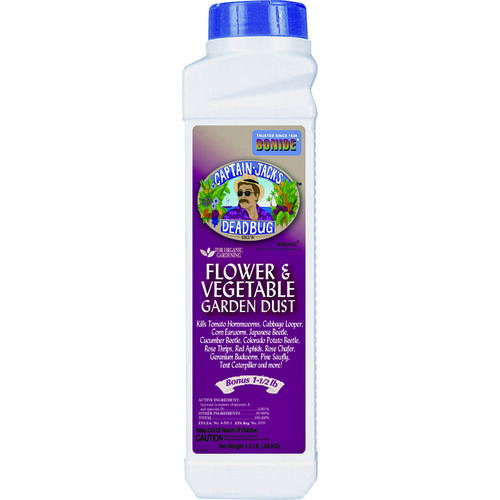 Bonide 257 Deadbug Brew 257 Flower/Vegetable Garden Dust, Solid, 1.5 lb
