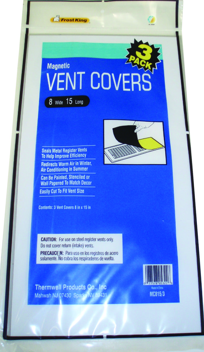 Frost King MC815/3 COVER VENT MAGNETIC PACK White pack of