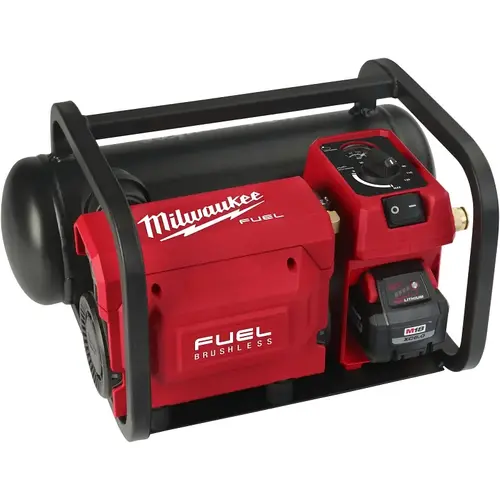 M18 FUEL Portable Air Compressor, 2 gal Tank, 18 V, 135 psi Pressure, 1.2 cfm Air