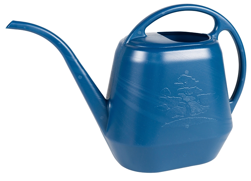 Bloem AW21-33 Aqua Rite Series AW2133 Watering Can, 56 oz Can, Narrow Spout, Plastic, Classic Blue