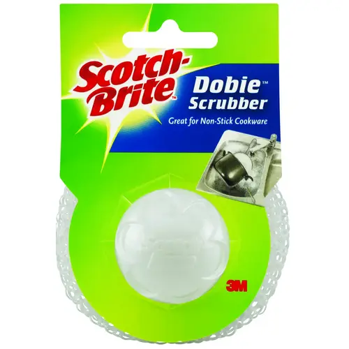 Scrubber, White - pack of 6