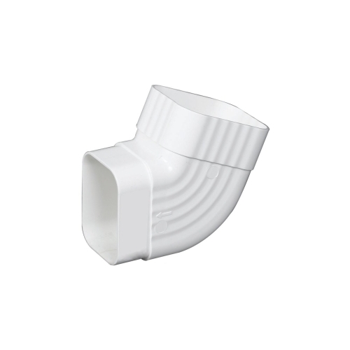 B Elbow, Vinyl, White - pack of 10