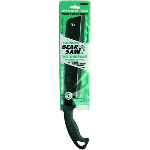 Vaughan BS265M Bear Saw Series Hand Saw, 10-1/2 in L Blade, 14 TPI, Spring Steel Blade