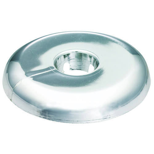 Plumb Pak PP811-12 Floor and Ceiling Plate, 4-3/4 in W, Plastic, Chrome