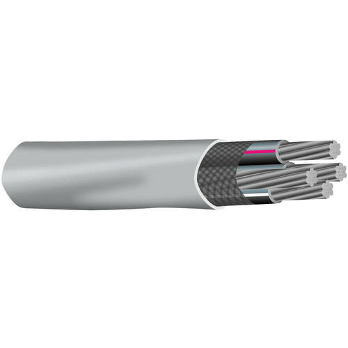 Southwire 13107801 Service Entrance Cable, 4-Conductor, 500 ft L, Aluminum Conductor, PVC Insulation, 600 V