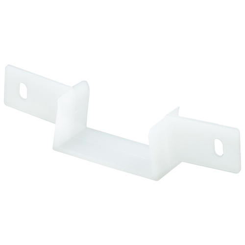 N 6578 Pocket Door Guide, Plastic, Bottom Mounting White