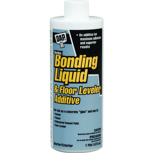 Floor Leveler Additive, Liquid, White, 1 pt Bottle