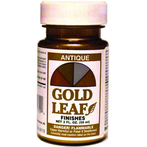 Leaf Finish, Solvent, Superlite Gold, 2 oz Jar