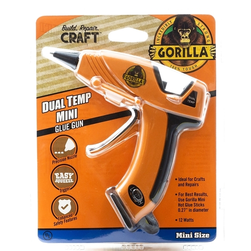 Mini Glue Gun, 0.27 in Dia Glue Stick - pack of 3 Mini Glue Gun, 0.27 in Dia Glue Stick - pack of 3