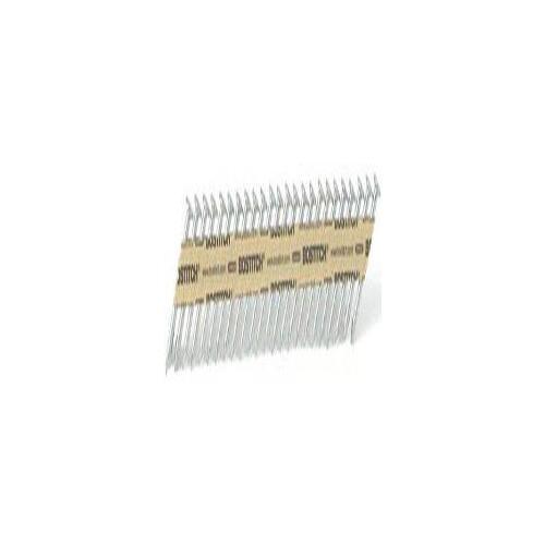 Metal Connector Nails StrapShot 1-1/2" L X 10 Ga. Straight Strip Galvanized 35 deg 1000 Galvanized Bright