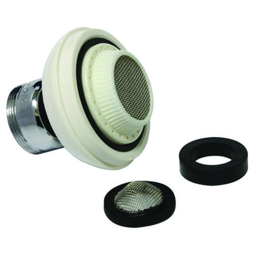 Faucet Aerator, 15/16-27 x 55/64-27 Male x Female Thread White