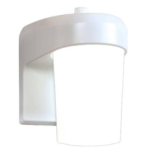 FE0650LPC Series Entry Light, 120 V, 9 W, LED Lamp, 927 Lumens Lumens, 5000 K Color Temp, White Fixture
