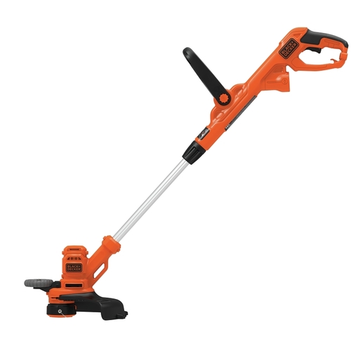 Black+Decker BESTA510 Electric String Trimmer/Edger, 6.5 A, 0.065 in Dia Line, 18 in L Shaft