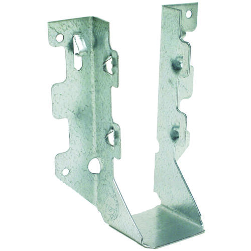 Joist Hanger, 4-3/4 in H, 1-3/4 in D, 1-9/16 in W, Steel, Galvanized, Face Mounting