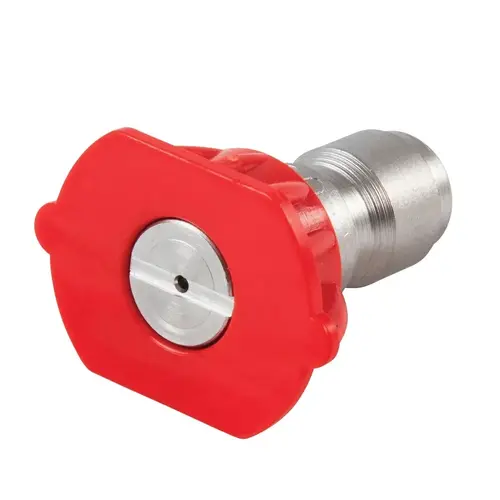 Spray Nozzle, 0 deg Angle Red