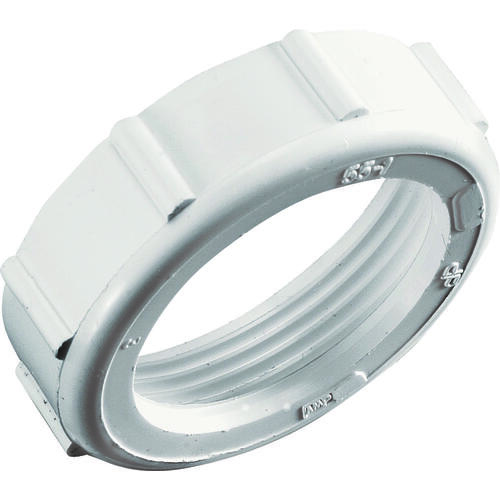 Nut 1-1/2" D X 2-7/8" L PVC White