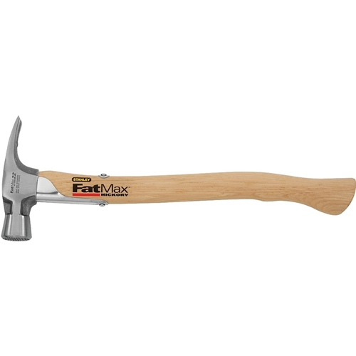 FatMax 51-403 Framing Hammer, 22 oz Head, Rip Claw, Checkered Head, Steel Head, 18 in OAL