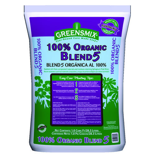 Greensmix WGM03260 Organic Compost Blend, 1 cu-ft Bag