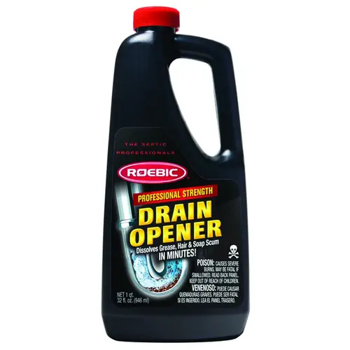 Roebic PDO-XCP12 Drain Opener Liquid 32 oz - pack of 12