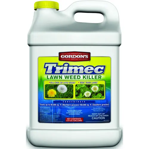 Trimec Weed Killer, Liquid, Spray Application, 2.5 gal Brown