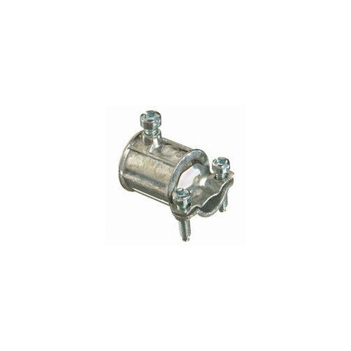 EMT Combination Conduit Coupling, 1/2 in, Zinc-Plated