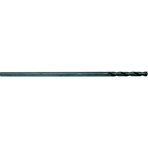 Drill Bit, 1/8 in Dia, 3 in OAL, Spiral Flute, 1-Flute, 1/8 in Dia Shank, Straight Shank Zinc