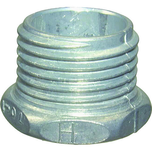 Conduit Chase Nipple, Zinc