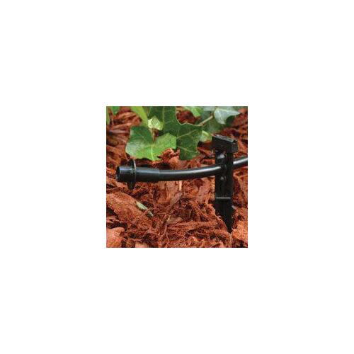 RAIN BIRD TS25-10PS2 TS25/10PS Tubing Stake with Bug Guard, 1/4 in Dia, Plastic, Black - pack of 10