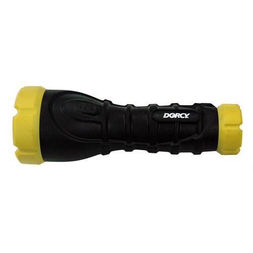 DORCY INTERNATIONAL 41-2968 Dorcy Flashlight, LED Lamp, Alkaline Battery, Blue/Red/Yellow