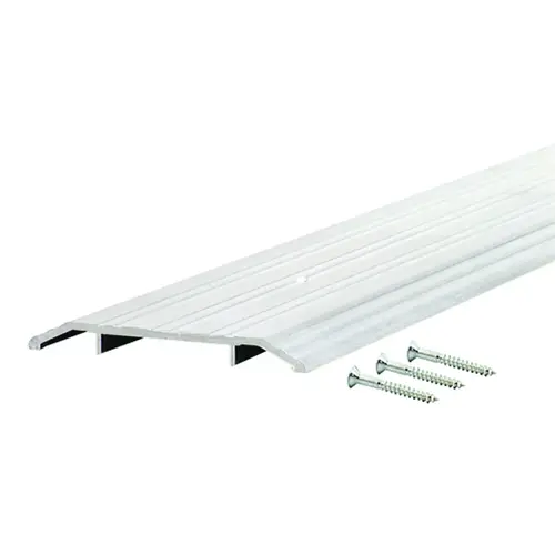 Top Threshold, 36 in L, 6 in W, Aluminum Mill