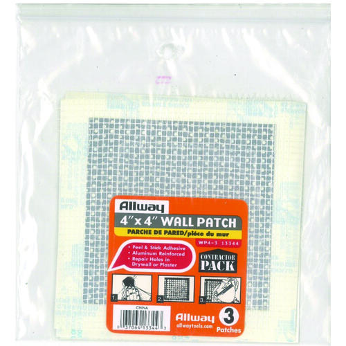 ALLWAY TOOLS INC. WP4-3 Drywall Patch - pack of 3